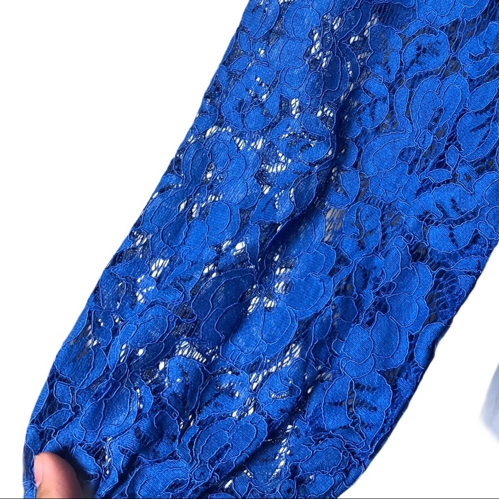 Lulus Menagerie Lace Cutout Long Sleeve Midi Dress - Picture 7 of 13